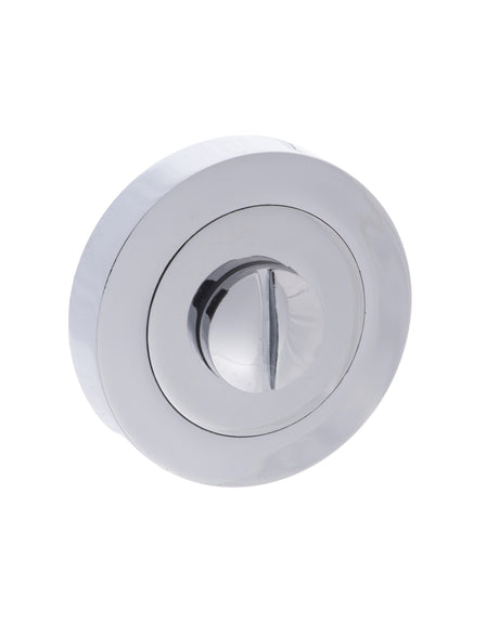 Quality image of STATUS WC Turn and Release on Round Rose - Polished Chrome | Sku. s2wcrpc | available from Trade Door Handles.