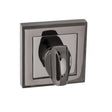 Quality image of STATUS WC Turn and Release on Square Rose - Black Nickel | Sku. s2wcsbn | available from Trade Door Handles.