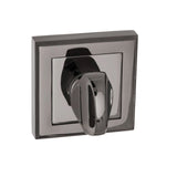 Quality image of STATUS WC Turn and Release on Square Rose - Black Nickel | Sku. s2wcsbn | available from Trade Door Handles.