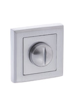 Quality image of STATUS WC Turn and Release on Square Rose - Satin Chrome | Sku. s2wcssc | available from Trade Door Handles.