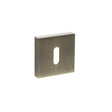 Quality image of STATUS Key Escutcheons on S4 Square Rose - Antique Brass | Sku. s4escksab | available from Trade Door Handles.