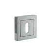 Quality image of STATUS Key Escutcheons on S4 Square Rose - Polished Chrome | Sku. s4esckspc | available from Trade Door Handles.