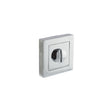 Quality image of STATUS WC Turn and Release on S4 Square Rose - Polished Chrome | Sku. s4wcspc | available from Trade Door Handles.