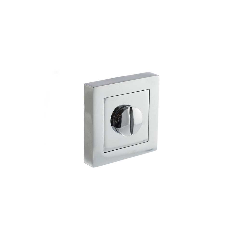 Quality image of STATUS WC Turn and Release on S4 Square Rose - Polished Chrome | Sku. s4wcspc | available from Trade Door Handles.