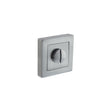 Quality image of STATUS WC Turn and Release on S4 Square Rose - Satin Chrome | Sku. s4wcssc | available from Trade Door Handles.