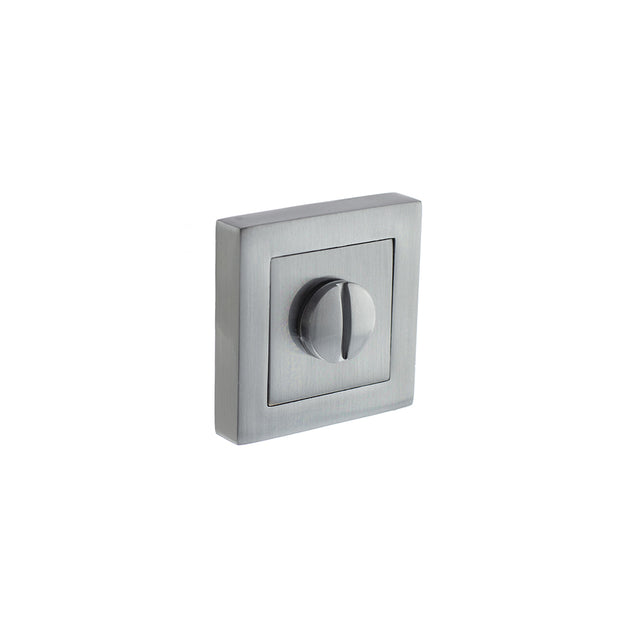 Quality image of STATUS WC Turn and Release on S4 Square Rose - Satin Chrome | Sku. s4wcssc | available from Trade Door Handles.