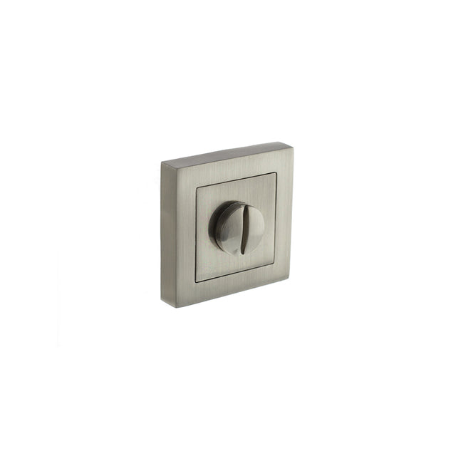 Quality image of STATUS WC Turn and Release on S4 Square Rose - Satin Nickel | Sku. s4wcssn | available from Trade Door Handles.