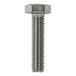 This is an image of Timco - Hex Set Screws - A2 Stainless Steel M6 x 50mm - (10 PCS Bag) S650SSX
