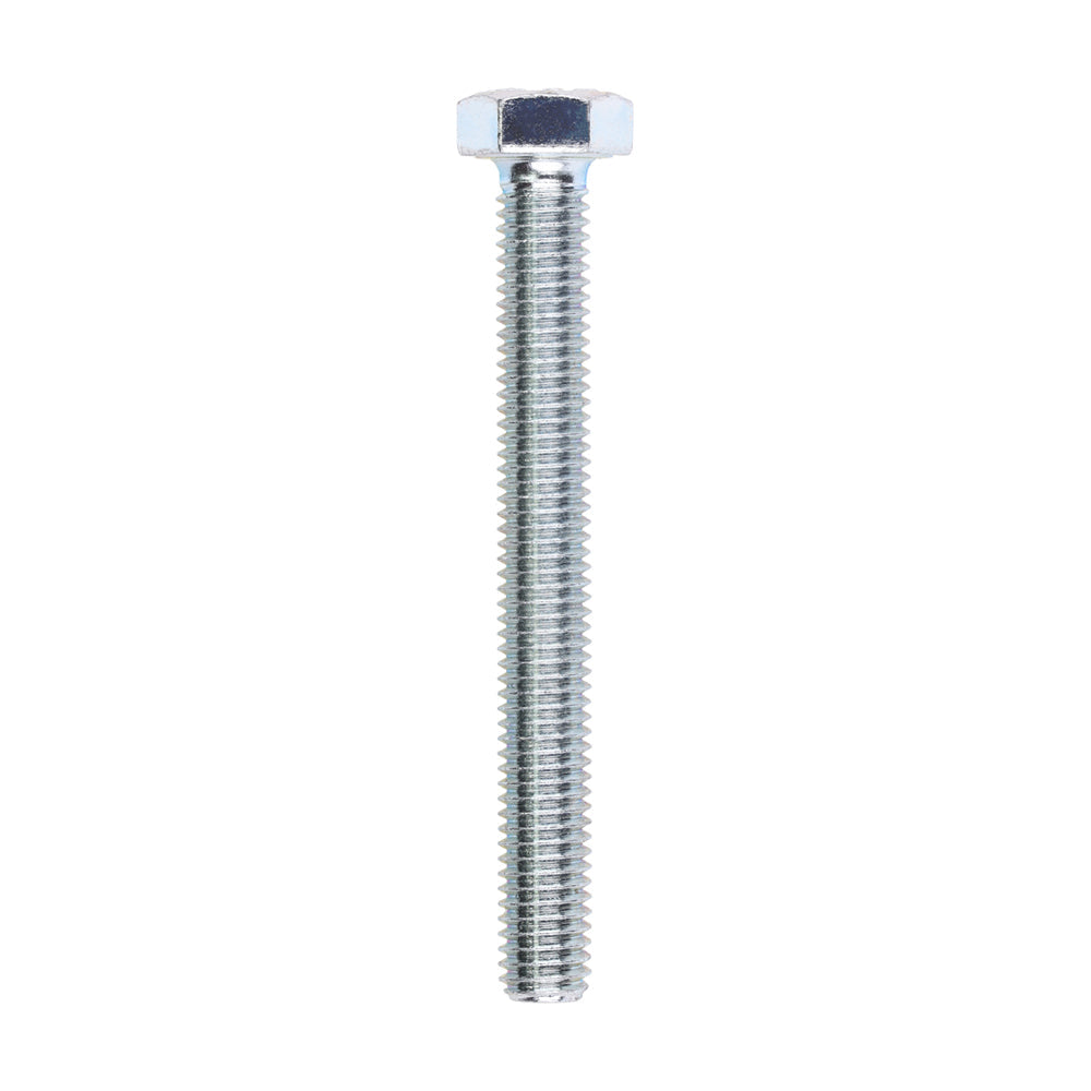 This is an image of Timco - Set Screws - Grade 8.8 - Zinc M8 x 70mm - (100 PCS Box) S870Z100