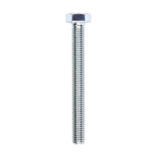 This is an image of Timco - Set Screws - Grade 8.8 - Zinc M8 x 70mm - (100 PCS Box) S870Z100