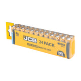This is an image of Timco - JCB Ultra Alkaline Batteries Trade Pack AA (24 Pieces Pack) S8807