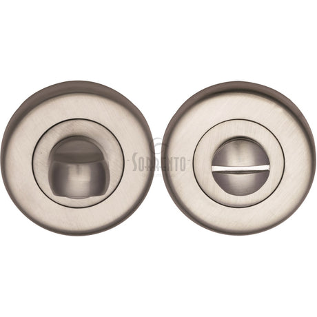 High quality image of the Sorrento Thumbturn & Emergency Release Satin Nickel on Zinc Finish | Sku. SC-0195-SNZ | available to order from Trade Door Handles.
