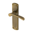 High quality image of the Sorrento Door Handle Lever Latch Luca Design Antique on Zinc finish | Sku. SC-410-AZ | available to order from Trade Door Handles.
