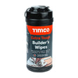 This is an image of Timco - Extra Tough Builders Wipes 100 Wipes SCRUB