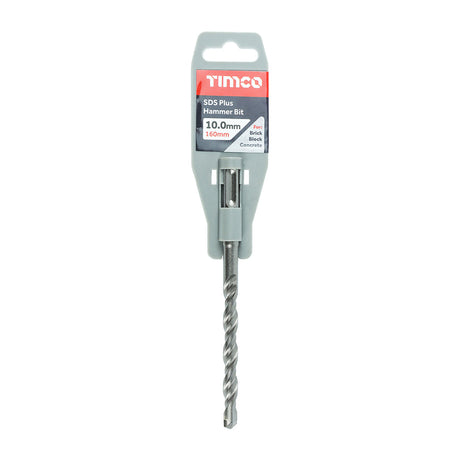 This is an image of Timco - SDS Plus Hammer Bit 10.0 x 160 (1 Each Clip) SDS10160