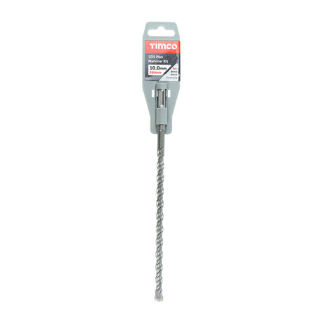 This is an image of Timco - SDS Plus Hammer Bit 10.0 x 260 (1 Each Clip) SDS10260