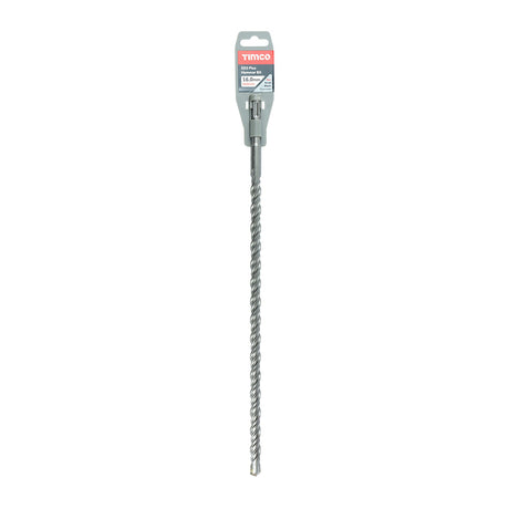 This is an image of Timco - SDS Plus Hammer Bit 16.0 x 450 (1 Each Clip) SDS16450