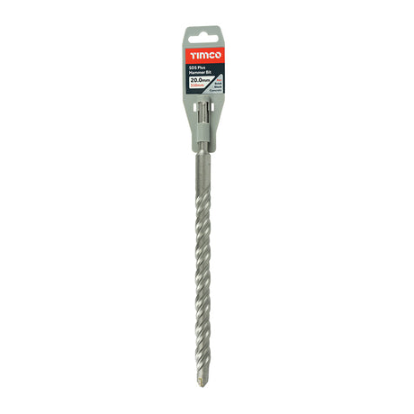 This is an image of Timco - SDS Plus Hammer Bit 20.0 x 310 (1 Each Clip) SDS20310