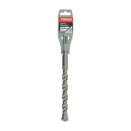 This is an image of Timco - SDS Plus Hammer Bit 22.0 x 260 (1 Each Clip) SDS22260