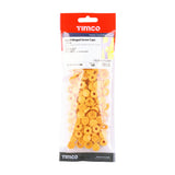 This is an image of Timco - Hinged Screw Caps - Small - Yellow To fit 3.0 to 4.5 Screw - (100 PCS TIMpac) SHCCYELLOWP
