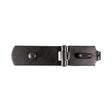 This is an image of Timco - Swivel Pattern Hasp & Staple - Heavy Duty - Black 8" (1 Each TIMbag) SHS8BP
