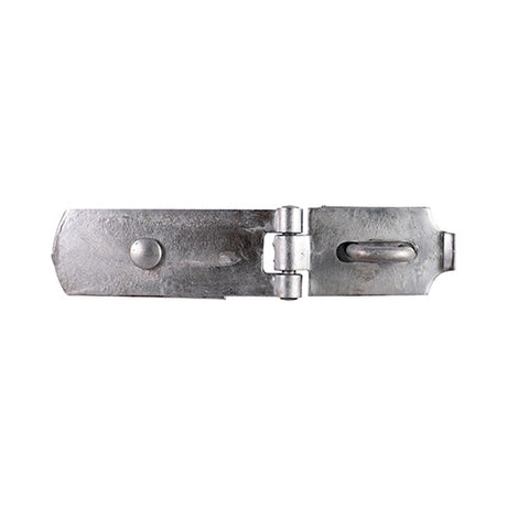 This is an image of Timco - Swivel Pattern Hasp & Staple - Heavy Duty - Hot Dipped Galvanised 8" (1 Each TIMbag) SHS8GP