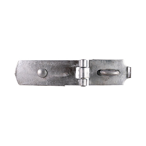 This is an image of Timco - Swivel Pattern Hasp & Staple - Heavy Duty - Hot Dipped Galvanised 8" (1 Each TIMbag) SHS8GP