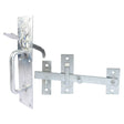 This is an image of Timco - Suffolk Latch - Medium Duty - Hot Dipped Galvanised 205 x 45mm (1 Each TIMbag) SLMGP