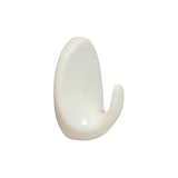 This is an image of Timco - Oval Self-Adhesive Hooks - Small 37.5 x 28.0mm - (5 PCS TIMpac) SMALLAHOOKP
