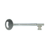 This is an image of Timco - Press Lock Spare Keys - Zinc (5 Pieces Plain Bag) SPAREPLK