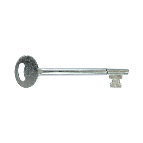 This is an image of Timco - Press Lock Spare Keys - Zinc (5 Pieces Plain Bag) SPAREPLK