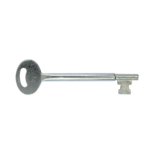 This is an image of Timco - Press Lock Spare Keys - Zinc (5 Pieces Plain Bag) SPAREPLK