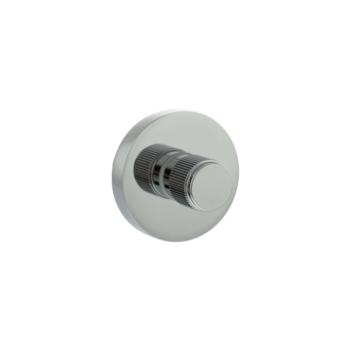 Quality image of Senza Pari Linear WC Turn and Release on Minimal Round Rose - Polished Chrome | Sku. sprlwcpc | available from Trade Door Handles.