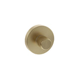 Quality image of Senza Pari Linear WC Turn and Release on Minimal Round Rose - Satin Brass | Sku. sprlwcsb | available from Trade Door Handles.