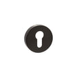 Quality image of Senza Pari Euro Escutcheons on Round Rose - Urban Dark Bronze | Sku. sproesceudb | available from Trade Door Handles.