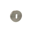 Quality image of Senza Pari Key Escutcheons on Round Rose - Satin Nickel | Sku. sproescksn | available from Trade Door Handles.