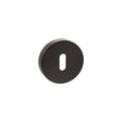 Quality image of Senza Pari Key Escutcheons on Round Rose - Urban Dark Bronze | Sku. sproesckudb | available from Trade Door Handles.
