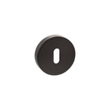 Quality image of Senza Pari Key Escutcheons on Round Rose - Urban Dark Bronze | Sku. sproesckudb | available from Trade Door Handles.