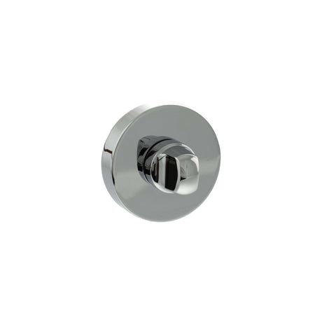 Quality image of Senza Pari WC Turn and Release on Round Rose - Polished Chrome | Sku. sprowcpc | available from Trade Door Handles.