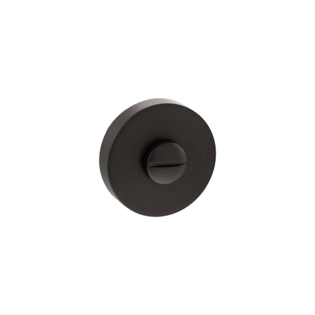 Quality image of Senza Pari WC Turn and Release on Round Rose - Urban Dark Bronze | Sku. sprowcudb | available from Trade Door Handles.