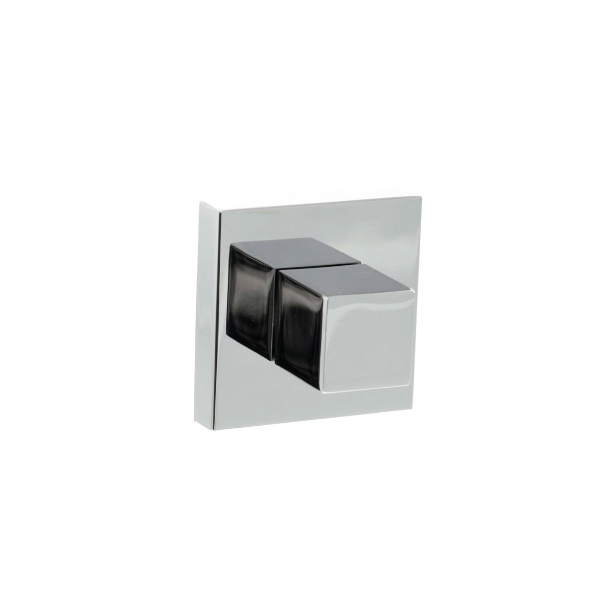 Quality image of Senza Pari WC Turn and Release on Flush Square Rose (bolt through fixing only) (bolt through fixing only) - Polished Chrome | Sku. spwccp | available from Trade Door Handles.