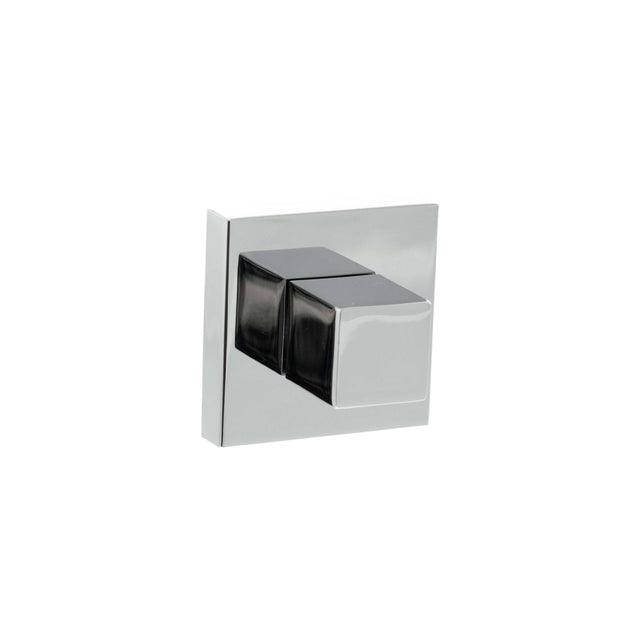 Quality image of Senza Pari WC Turn and Release on Flush Square Rose (bolt through fixing only) (bolt through fixing only) - Polished Chrome | Sku. spwccp | available from Trade Door Handles.