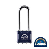 This is an image of Squire - Stronglock Laminated Padlock - 2.5" Long Shackle - 35/2.5 40mm (1 Each Blister Pack) SQR701008
