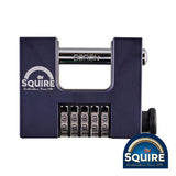 This is an image of Squire - 5 Wheel Combination Block Lock - CBW85 85mm (1 Each Blister Pack) SQR701027