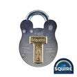 This is an image of Squire - Old English 4 Lever Padlock - 660 60mm (1 Each Blister Pack) SQR701170