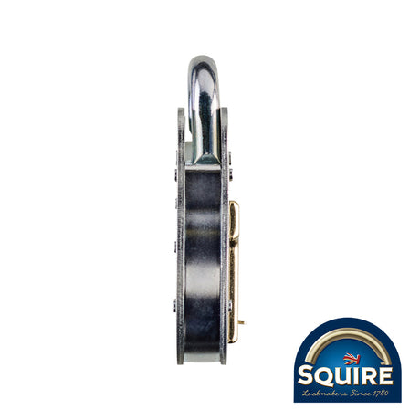 This is an image of Squire - Old English 4 Lever Padlock - 660 60mm (1 Each Blister Pack) SQR701170