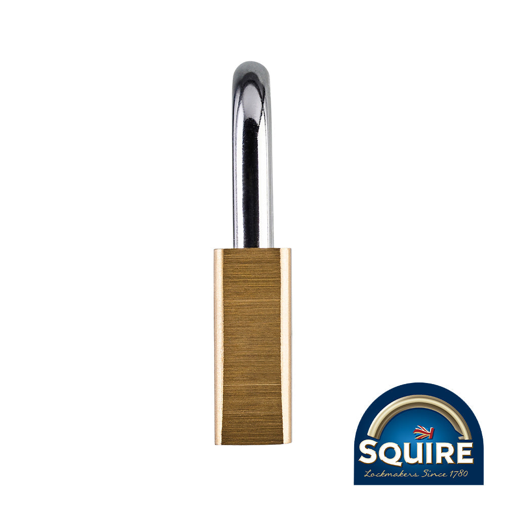 This is an image of Squire - Premium Brass Lion Padlock - Keyed Alike - LN5 KA1 50mm (1 Each Box) SQR701246