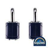 This is an image of Squire - Stronglock Laminated Padlock - Keyed Alike - 35T 40mm (2 Pieces Blister Pack) SQR701291
