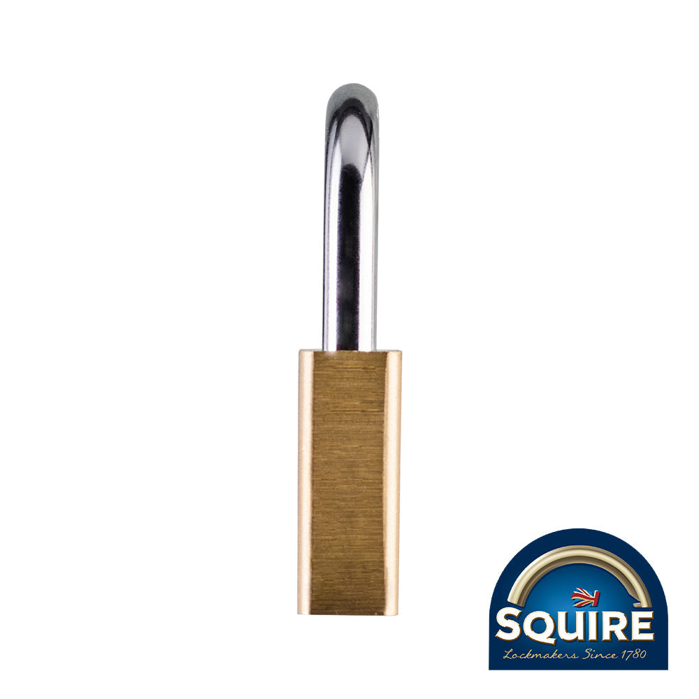 This is an image of Squire - Premium Brass Lion Padlock - LN60 60mm (1 Each Blister Pack) SQR701307