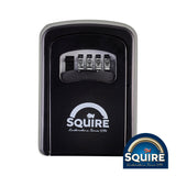 This is an image of Squire - Keykeep 1 Combination Key Safe - KEYKEEP1 120 x 85 x 35 (1 Each Blister Pack) SQR701667